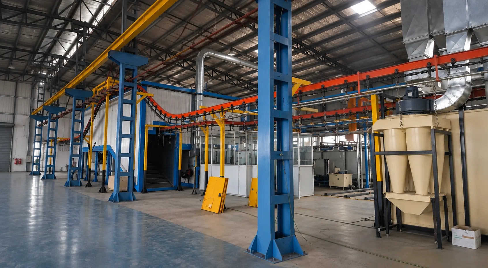 Conveyorised Liquid Painting Plant